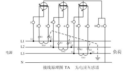 電流互感器接線圖