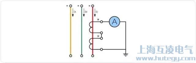 電流互感器原邊串聯、副邊串聯接線圖